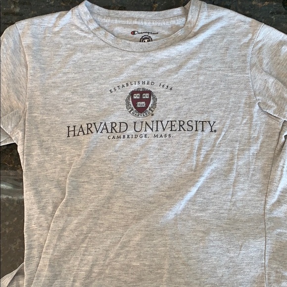 champion harvard t shirt